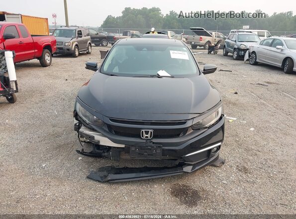 19XFC1F33LE213285 2020 HONDA CIVIC Black Սարքավորումների վահանակի տեսք