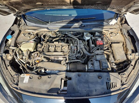 19XFC1F33LE215957 2020 HONDA CIVIC Black Вид задньої частини салону