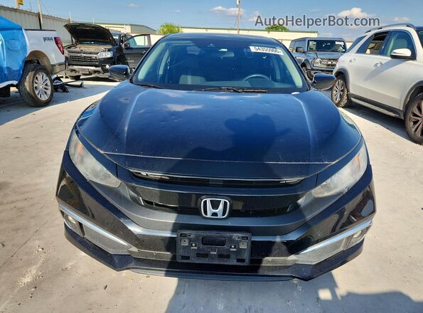 19XFC1F33LE215957 2020 HONDA CIVIC Black Вид спереду