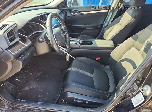 19XFC1F33LE215957 2020 HONDA CIVIC Black Вид салону спереду