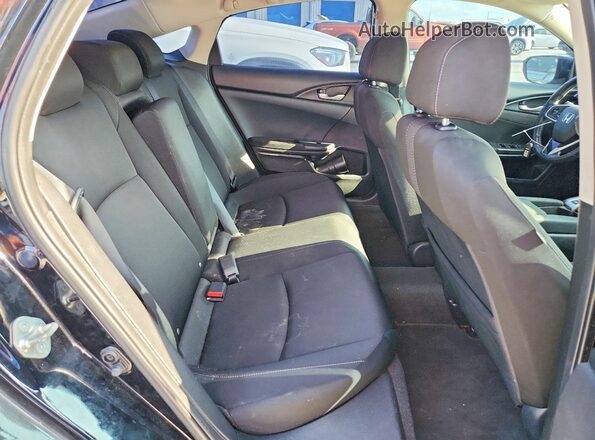 19XFC1F33LE215957 2020 HONDA CIVIC Black Вид задніх сидінь