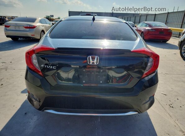 19XFC1F33LE215957 2020 HONDA CIVIC Black Вид ззаду