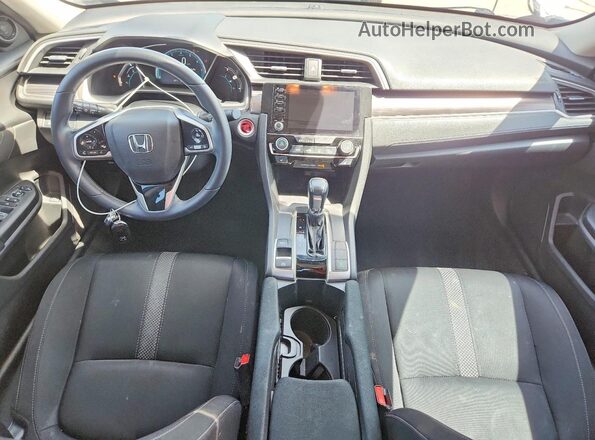 19XFC1F33ME005327 2021 HONDA CIVIC Серый Вид панели приборов