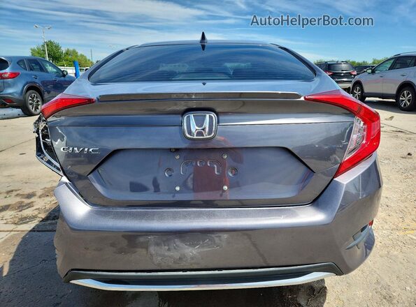 19XFC1F33ME005327 2021 HONDA CIVIC Серый Вид сзади