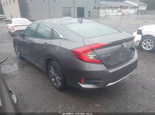 19XFC1F33ME206824 2021 HONDA CIVIC Gray Trasero izquierdo