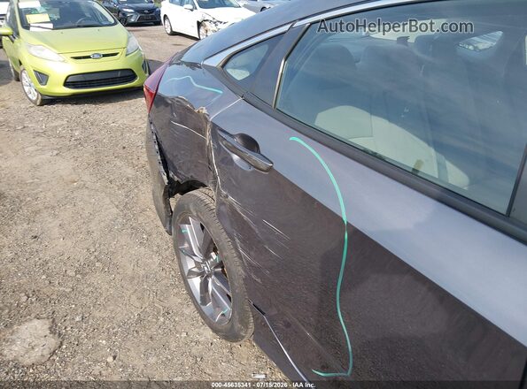 19XFC1F33ME208069 2021 HONDA CIVIC Gray Vista frontal