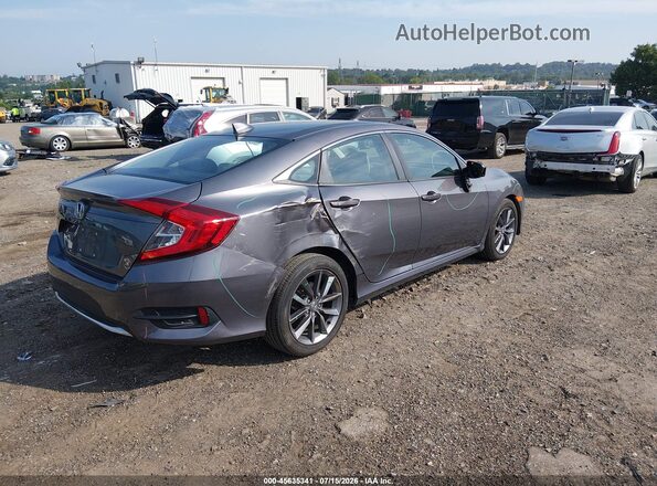 19XFC1F33ME208069 2021 HONDA CIVIC Gray Trasero derecho