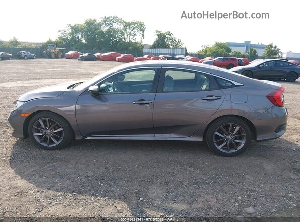 19XFC1F33ME208069 2021 HONDA CIVIC Gray Vista interior de 360 grados