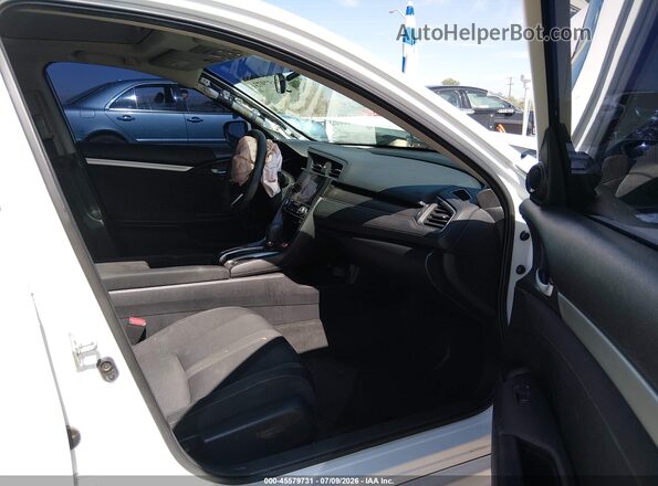 19XFC1F34GE003977 2016 HONDA CIVIC White Widok wnętrza z przodu