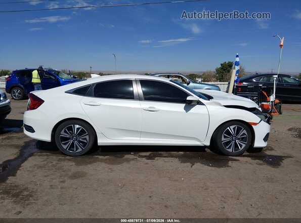 19XFC1F34GE003977 2016 HONDA CIVIC White Widok wnętrza z tyłu