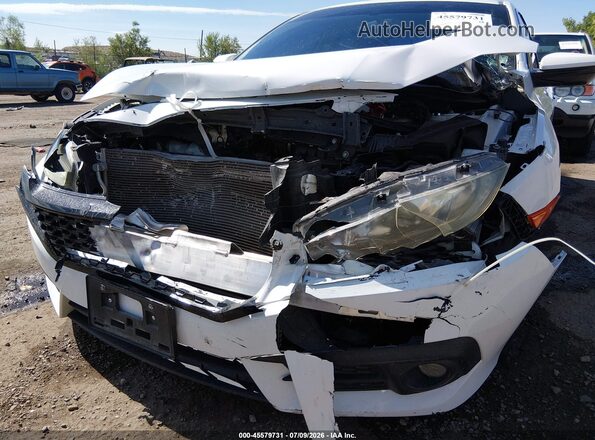 19XFC1F34GE003977 2016 HONDA CIVIC White Widok z przodu