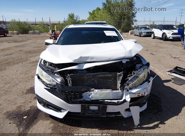 19XFC1F34GE003977 2016 HONDA CIVIC White Widok zestawu wskaźników