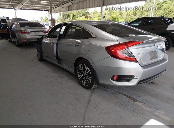 19XFC1F34GE027468 2016 HONDA CIVIC Silver Trasero izquierdo