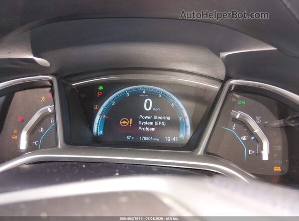19XFC1F34GE027468 2016 HONDA CIVIC Silver Vista de los asientos traseros
