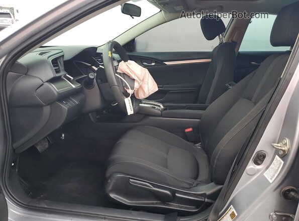 19XFC1F34GE033285 2016 HONDA CIVIC Silver Front interior view