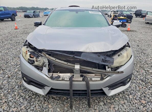 19XFC1F34GE033285 2016 HONDA CIVIC Silver Front view