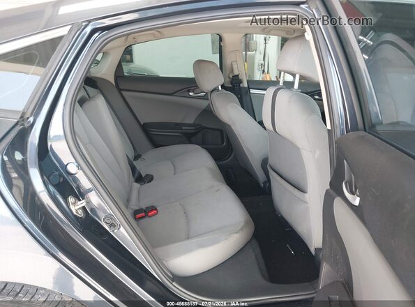 19XFC1F34HE000515 2017 HONDA CIVIC Blue Vista de la etiqueta del VIN