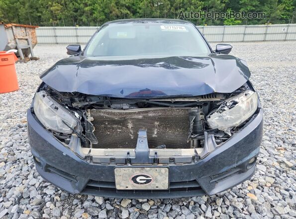 19XFC1F34HE006864 2017 HONDA CIVIC Gray Widok z przodu