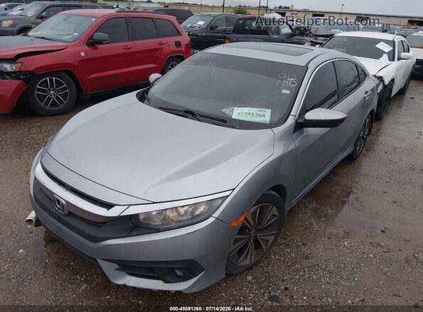 19XFC1F34HE012180 2017 HONDA CIVIC Silver Передня ліва чверть