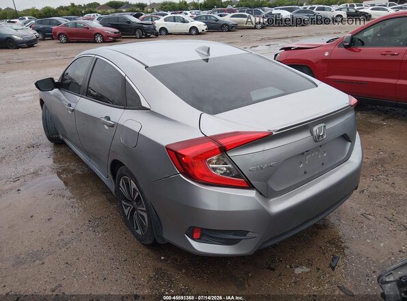 19XFC1F34HE012180 2017 HONDA CIVIC Silver Задня ліва чверть