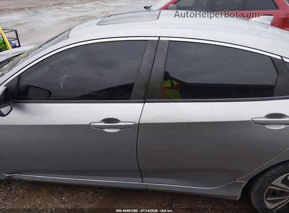 19XFC1F34HE012180 2017 HONDA CIVIC Silver Вид задньої частини салону