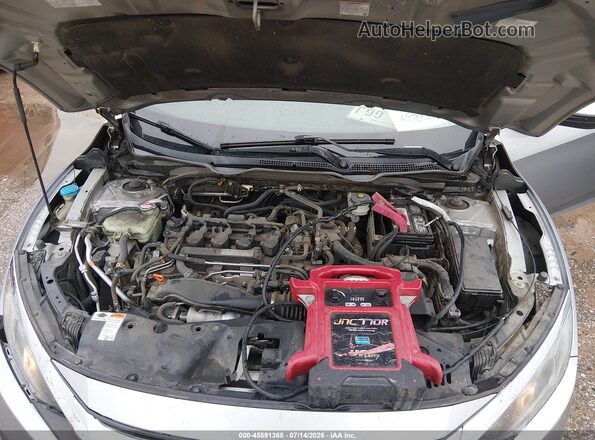 19XFC1F34HE012180 2017 HONDA CIVIC Silver Вид ззаду