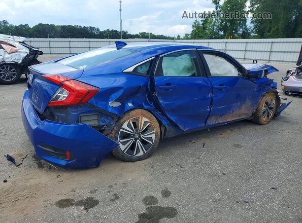 19XFC1F34HE015905 2017 HONDA CIVIC Blue Trasero derecho