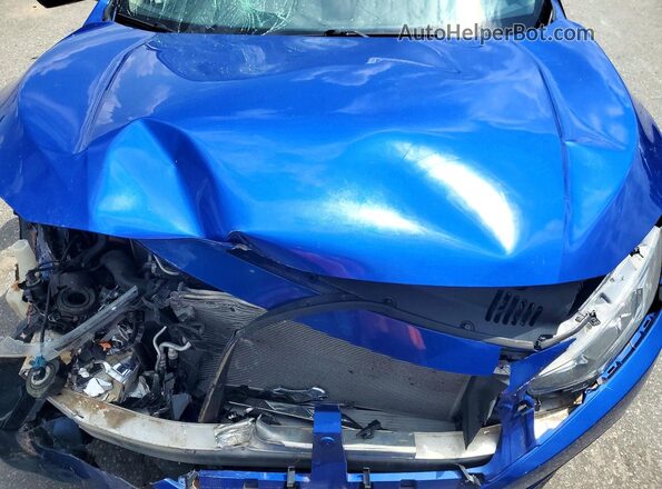 19XFC1F34HE015905 2017 HONDA CIVIC Blue Vista interior trasera