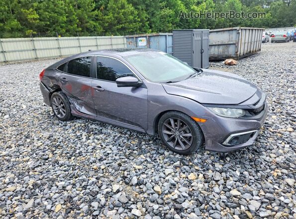 19XFC1F34KE017077 2019 HONDA CIVIC Gray Передня права чверть