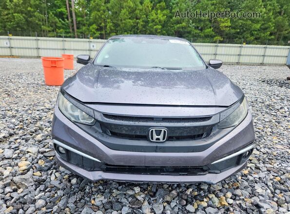 19XFC1F34KE017077 2019 HONDA CIVIC Gray Вид спереду