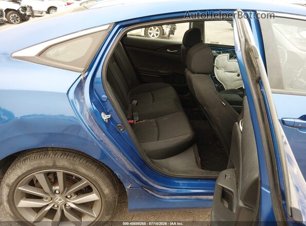 19XFC1F34KE200284 2019 HONDA CIVIC Синий Вид наклейки с VIN-кодом