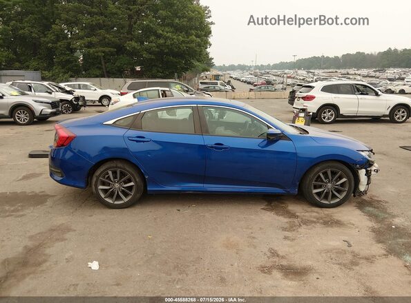 19XFC1F34KE200284 2019 HONDA CIVIC Синий Панорамный вид салона 360°