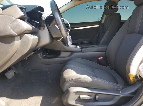19XFC1F34KE206554 2019 HONDA CIVIC Черный Вид салона спереди