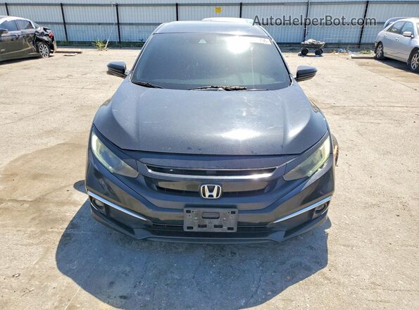 19XFC1F34KE206554 2019 HONDA CIVIC Черный Вид спереди