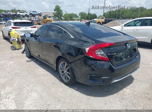 19XFC1F34LE018117 2020 HONDA CIVIC Black Задня ліва чверть