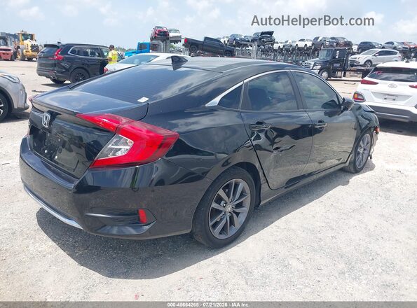 19XFC1F34LE018117 2020 HONDA CIVIC Black Задня права чверть