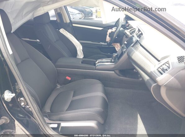 19XFC1F34LE018117 2020 HONDA CIVIC Black Вид салону спереду