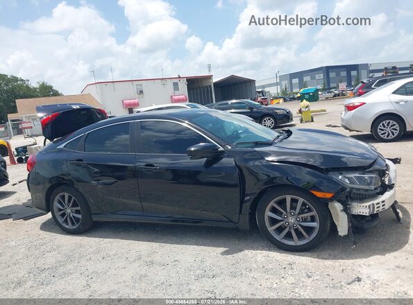 19XFC1F34LE018117 2020 HONDA CIVIC Black Вид задньої частини салону