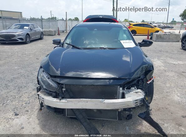 19XFC1F34LE018117 2020 HONDA CIVIC Black Вид щитка приладів