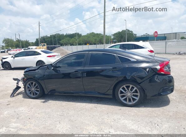 19XFC1F34LE018117 2020 HONDA CIVIC Black Панорамний вид салону 360°