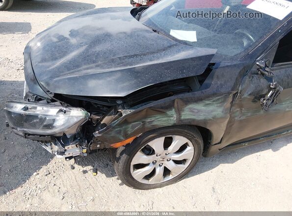 19XFC1F34ME004557 2021 HONDA CIVIC Черный Вид спереди