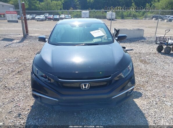 19XFC1F34ME008415 2021 HONDA CIVIC Black Вид щитка приладів