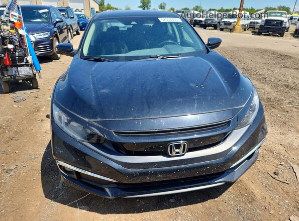 19XFC1F34ME009273 2021 HONDA CIVIC Черный Вид спереди