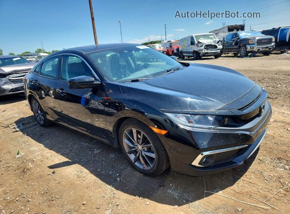 19XFC1F34ME009273 2021 HONDA CIVIC Черный Передняя правая четверть