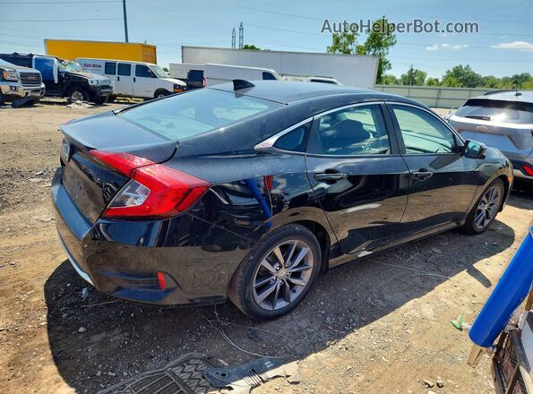 19XFC1F34ME009273 2021 HONDA CIVIC Черный Задняя правая четверть