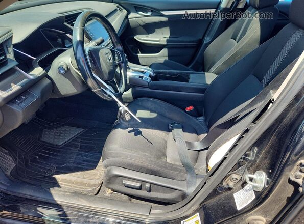 19XFC1F34ME009273 2021 HONDA CIVIC Черный Вид салона спереди