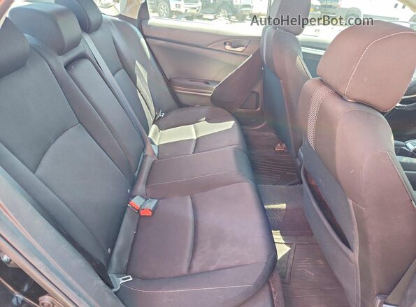 19XFC1F34ME009273 2021 HONDA CIVIC Черный Вид задних сидений