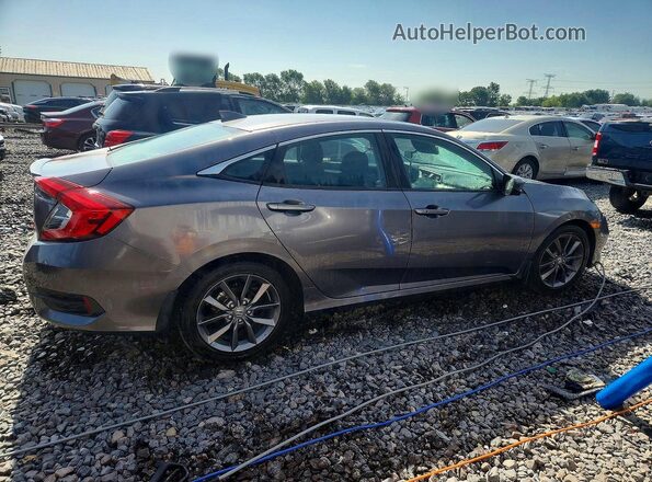 19XFC1F34ME011587 2021 HONDA CIVIC Silver Tył prawy