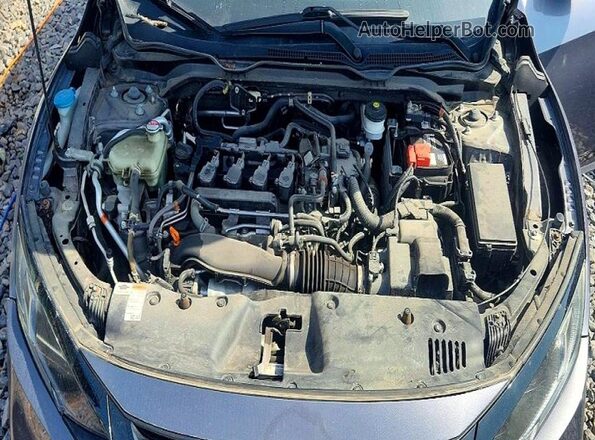 19XFC1F34ME011587 2021 HONDA CIVIC Silver Widok wnętrza z tyłu