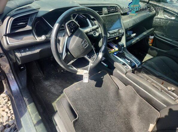 19XFC1F34ME011587 2021 HONDA CIVIC Silver Widok deski rozdzielczej